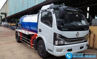 Xe Hút Chất Thải - Hút Hầm Cầu DongFeng 5 Khối - 5M3