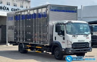 Xe Isuzu FRR90QE5 6T5 - Thùng Chở Pallet Điện Tử Dài 7M5 Cao 2M5