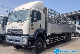 Xe Isuzu FVM60WE5 15 Tấn - Thùng Nhôm Dài 9M3 Cao 2M5