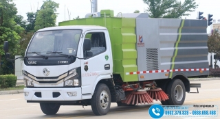 Xe Quét Đường Hút Bụi 5 Khối DongFeng