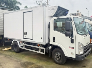 Xe Đông Lạnh Isuzu 2T4 - Gắn Máy Lạnh Carrier C700 Âm 20 Độ C