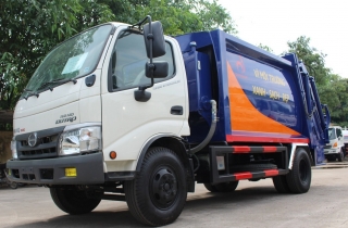 Xe Ép Rác 6 Khối HINO XZU342L