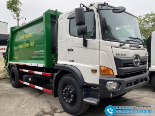 Xe Ép Rác Hino 14M3