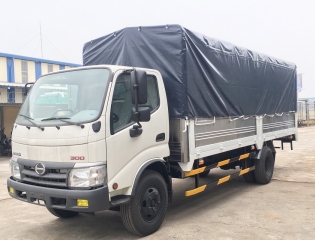 Xe tải Hino 3T5 - WU352L - 3.5T - 3.5 Tấn - Thùng Bạt