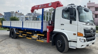 Xe tải Hino 9.4 tấn Gắn Cẩu Unic 5 Tấn