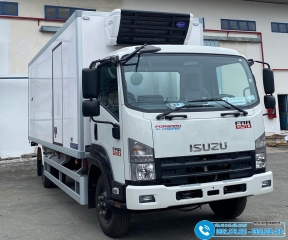 Xe tải Isuzu 6 Tấn Thùng Đông Lạnh - Gắn Máy Lạnh Carrier Âm 22 