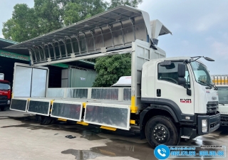 Xe tải Isuzu FVR34UE4A 8 Tấn Thùng Cánh Dơi Dài 9M6