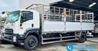 Xe tải Isuzu FSR 700 Thùng Mui Bạt Bửng Nhôm F1 New TGXT