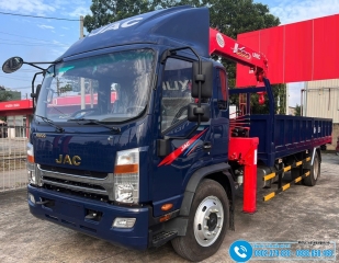 Xe tải JAC N900 E5 Gắn Cẩu Unic 5 Tấn