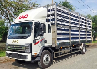 Xe tải Jac 8 Tấn N900 PLus Chở Gia Cầm 320 Lồng