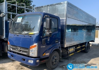 Xe tải Veam 3T5 VT340T - Thùng Kín 6M2