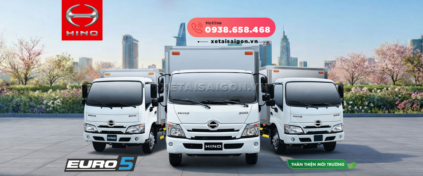 Xe tải Hino euro 5